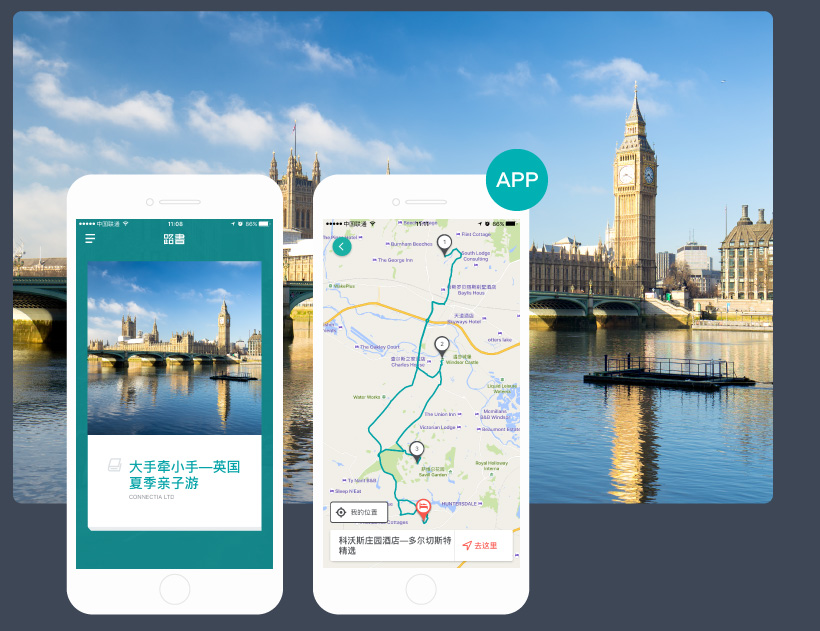 旅游路书APP